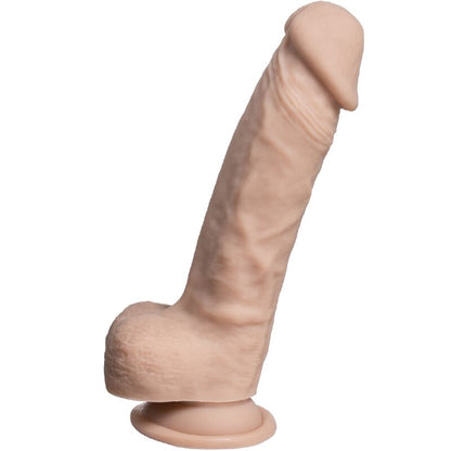 Close-up of the SILEXD Dildo Realístico Silicone Silexpan 21.5cm showing its realistic texture and details.