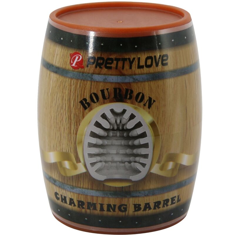 Close-up do Masturbador Masculino Clarinha de Ovo PRETTY LOVE, mostrando sua textura interna e design flexível.
