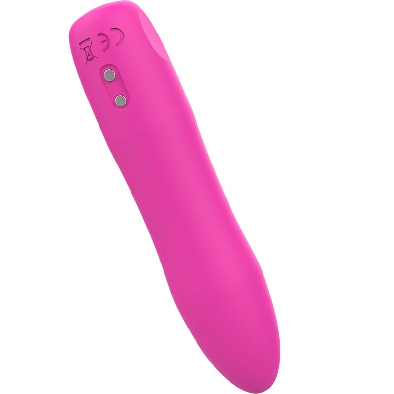 Detalhe do massageador vibratório B SWISH BCUTE CLÁSSICO LILAC em silicone, mostrando sua forma ergonómica e cor lilás.
