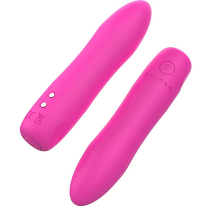 Detalhe do massageador vibratório B SWISH BCUTE CLÁSSICO LILAC em silicone, mostrando sua forma ergonómica e cor lilás.
