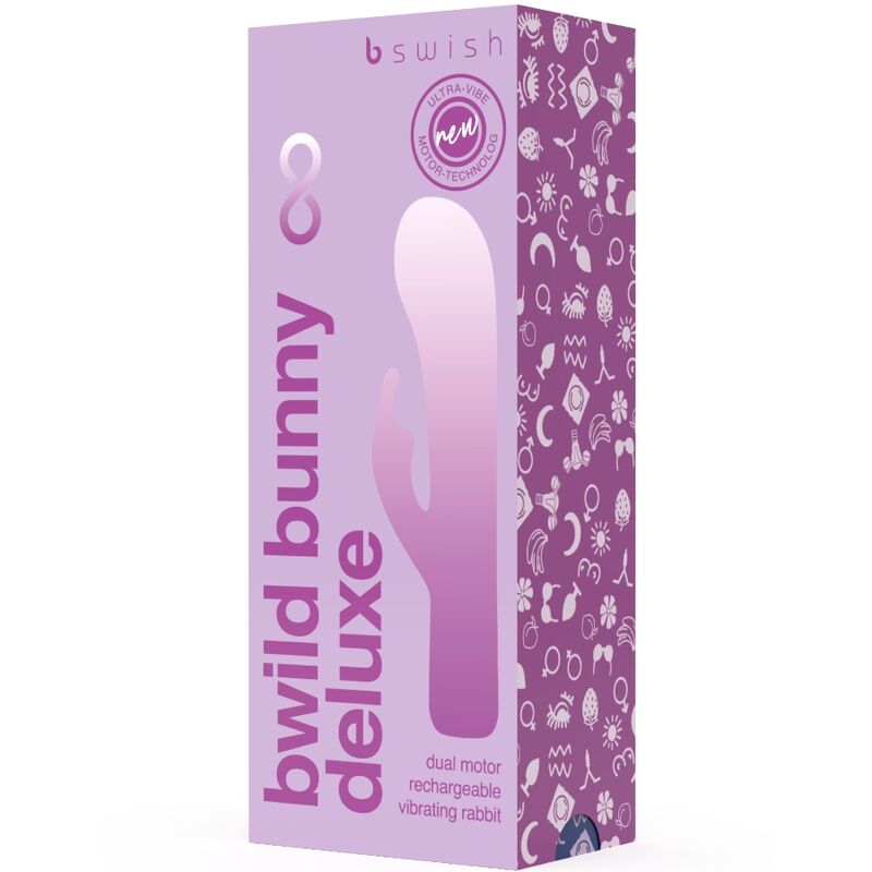 B SWISH Vibrador Bcute Clássico Lilac com design elegante e ponta suave para estimulação precisa.