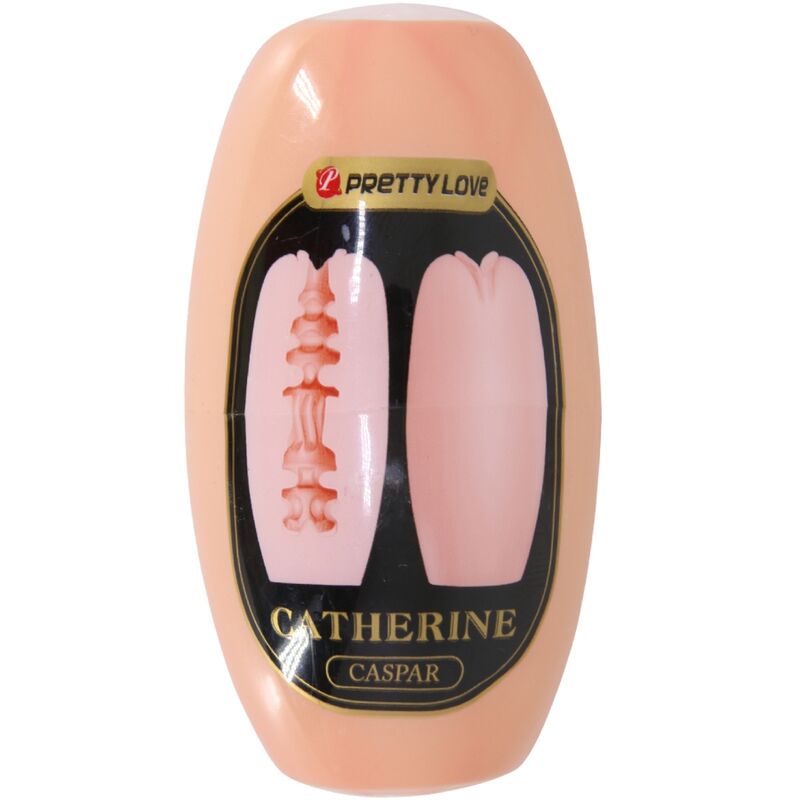 Masturbador masculino PRETTY LOVE Catherine Carne com textura interna para estimulação intensa