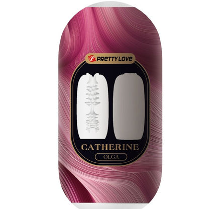 Masturbador Masculino PRETTY LOVE Olga Branco com interior estimulante