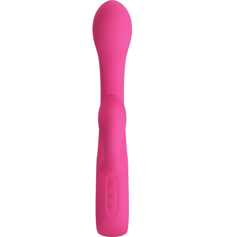 Vibrador Rabbit PRETTY LOVE Fritz Rosa com 12 Vibrações para dupla estimulação