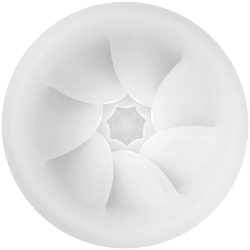 Masturbador Masculino PRETTY LOVE Venus X Branco com design ergonómico e texturas internas estimulantes.