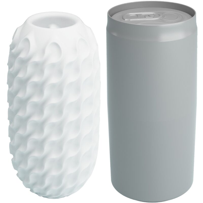 Masturbador Masculino PRETTY LOVE Venus X Branco com design ergonómico e texturas internas estimulantes.