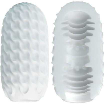 Close-up do masturbador masculino PRETTY LOVE Venus X em formato de ovo, mostrando a textura e design.