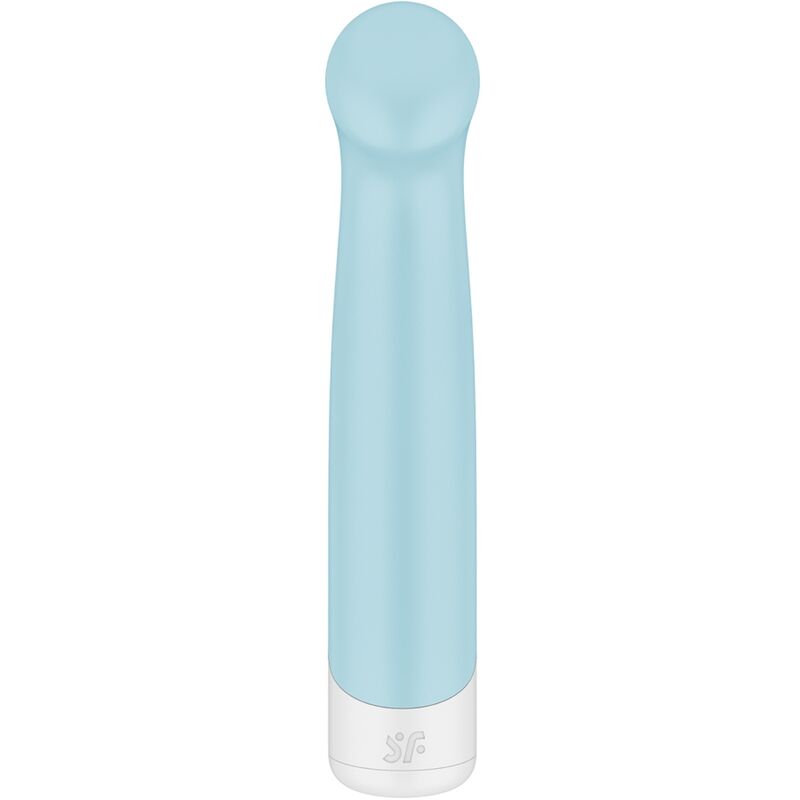 Vibrador Satisfyer G-Spot Wave 4 cinza escuro com tecnologia de ondas robóticas e 12 programas de vibração para estimulação do ponto G.