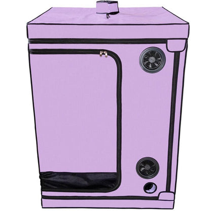 SECRET DOME Cabine BDSM Portátil Escândalo Roxo com iluminação LED e sistema de contenção