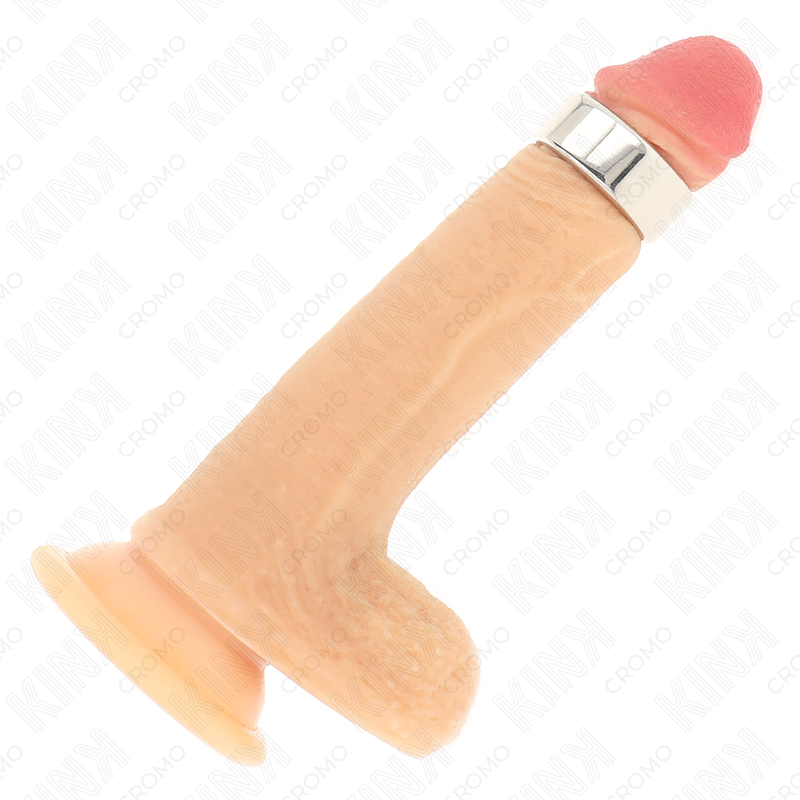 Anel Peniano de Metal KINK 3 CM, exibindo o seu design robusto e acabamento metálico.