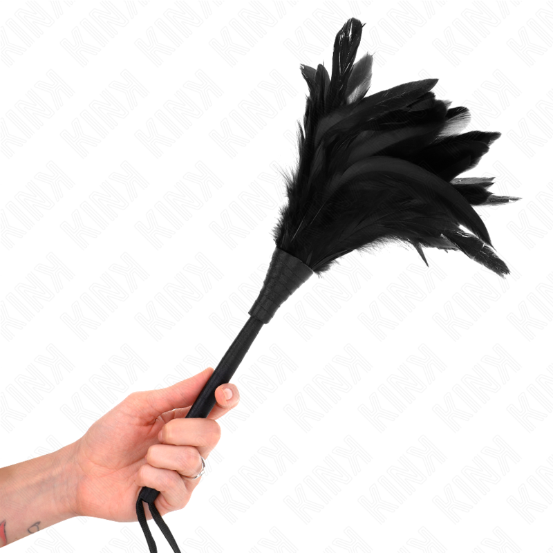 PENAS DE FRANGO EM FORMA DE CHIFRE BLACK MAIDS 36 CM