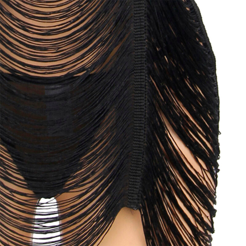 Subblime Vestido de Alças e Tanga Preto L/XL em tecido de alta qualidade.
