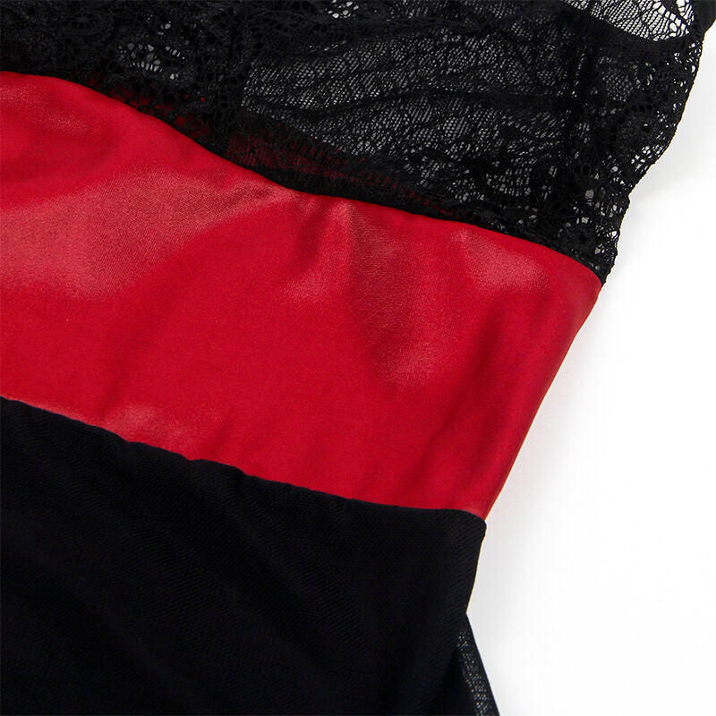 Vestido Bondage de Renda Preto Subblime S/M