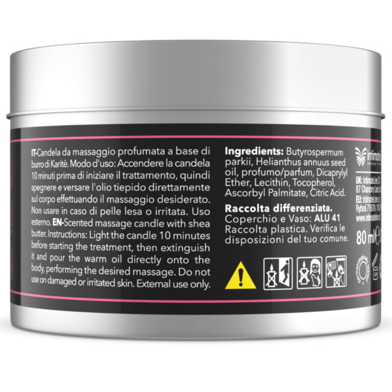 Vela de Massagem Luxuria de Uva