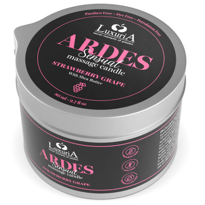 Vela de Massagem Luxuria de Uva