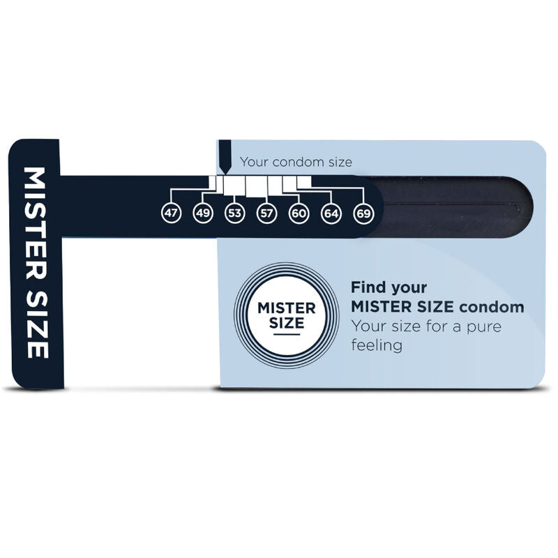 Medidor de Preservativos Mister Size