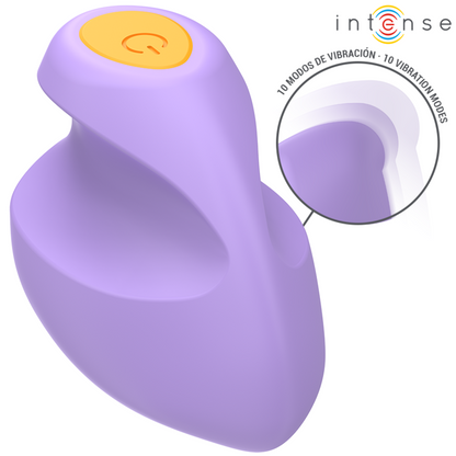 INTENSE Vibrador Ursula 10 Vibrações Roxo para estimulação externa