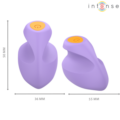 INTENSE Vibrador Ursula 10 Vibrações Roxo para estimulação externa