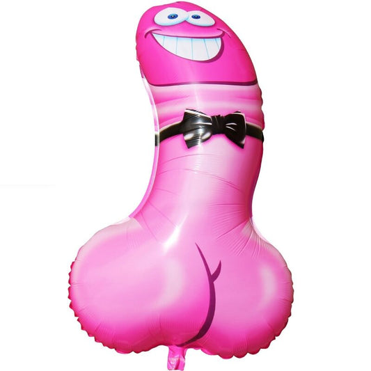 Balão de Festa em Formato de Pénis Rosa