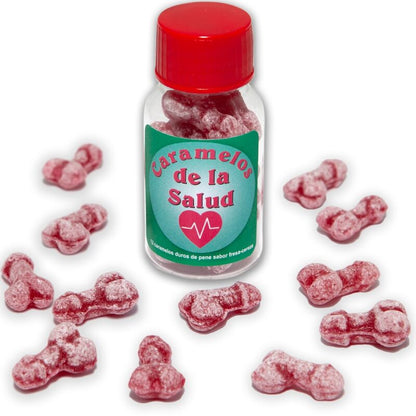 Doces Saudáveis em Formato de Pénis Morango/Cereja