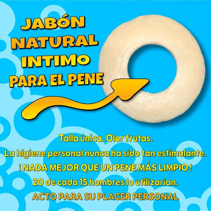 Sabonete Perfumado para Higiene Masculina em Formato de Donut