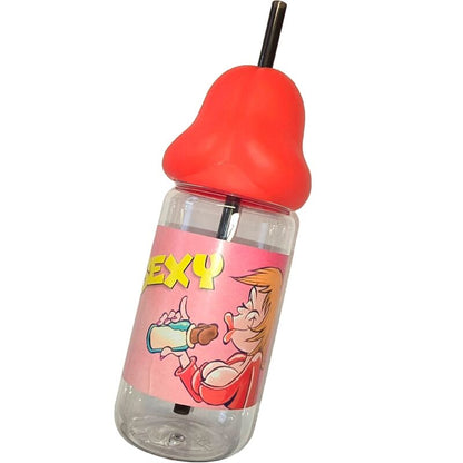 Copo Temático em Forma de Pénis para Festas - 360ml Vermelho