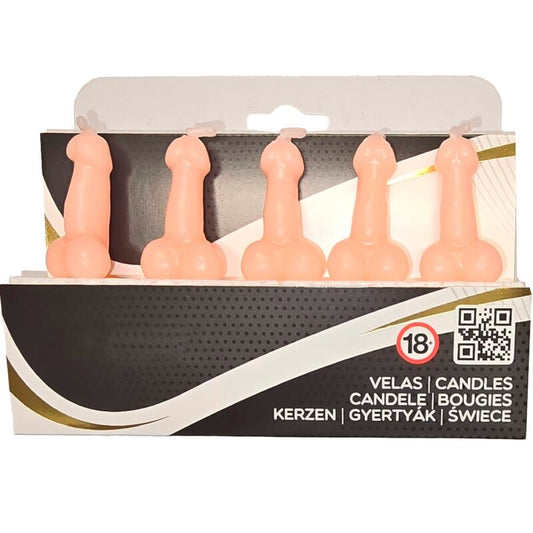 Velas Decorativas em Formato de Pênis para Despedidas de Solteiro(a)