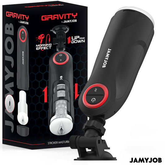 Masturbador Automático Masculino JAMYJOB Gravity com 5 Modos de Sucção