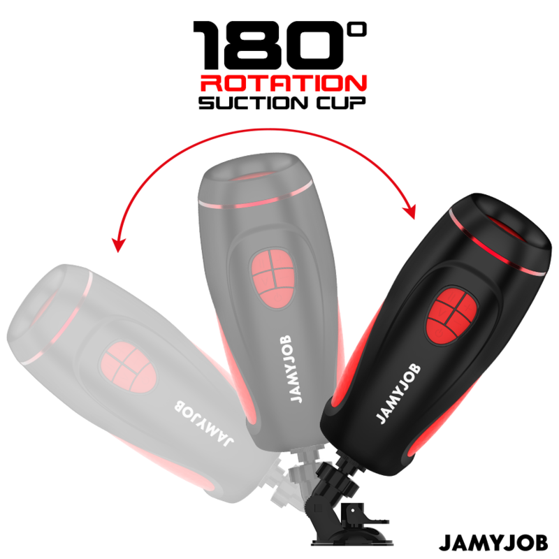 Jamyjob Masturbador Automático Base Pyston com Dildo e Controle Remoto