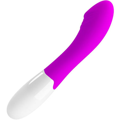 Vibrador Pretty Love Elemental Roxo com 30 modos de vibração para estimulação do Ponto G.