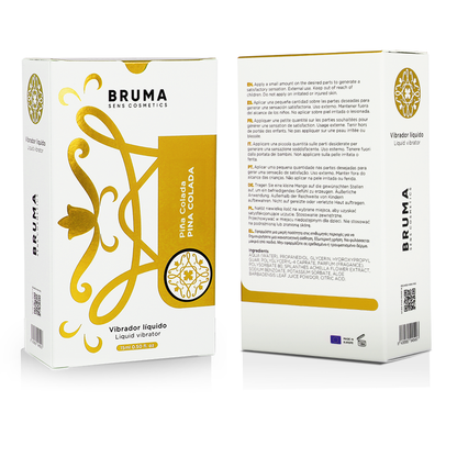 Vibrador Líquido Ultra Deslizante Pina Colada 15ml