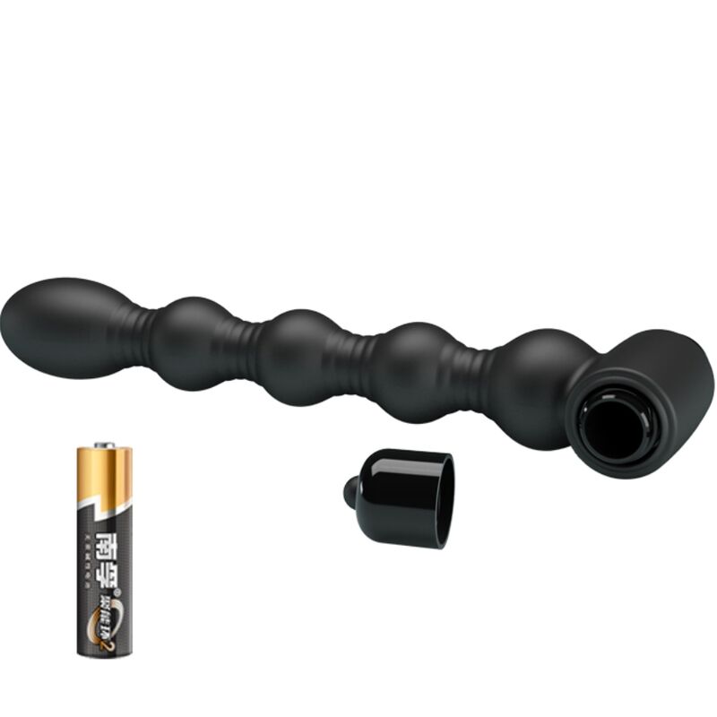 Close-up do Plug Anal Vibratório PRETTY LOVE Lynn de Silicone, mostrando seu design suave e elegante.
