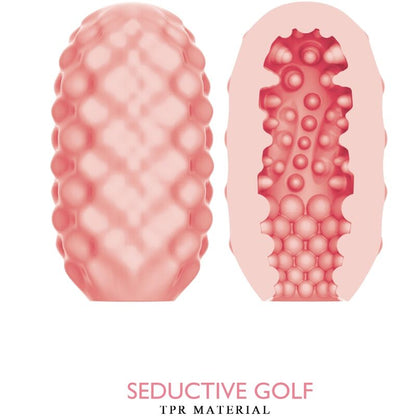 Conjunto de masturbadores masculinos PRETTY LOVE Cupid X 18, mostrando as diferentes texturas e designs internos.