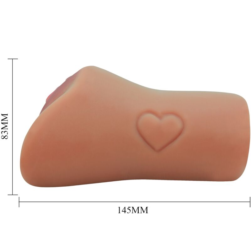 Masturbador Masculino com Design de Vagina e Ânus Realista