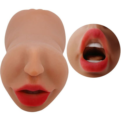 Masturbador Duplo Realista com Boca e Vagina