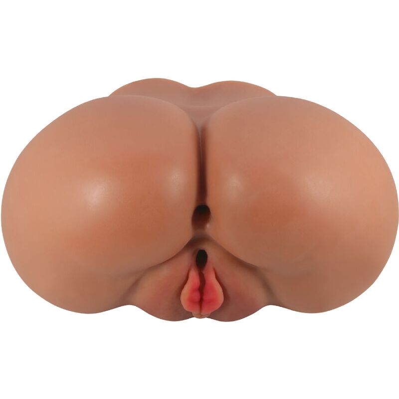 Vibrador Luna Realista com Controle Remoto para Vagina e Ânus
