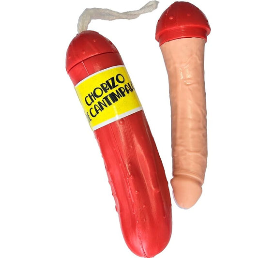 Dildo Picante de Chouriço para Risadas e Prazer