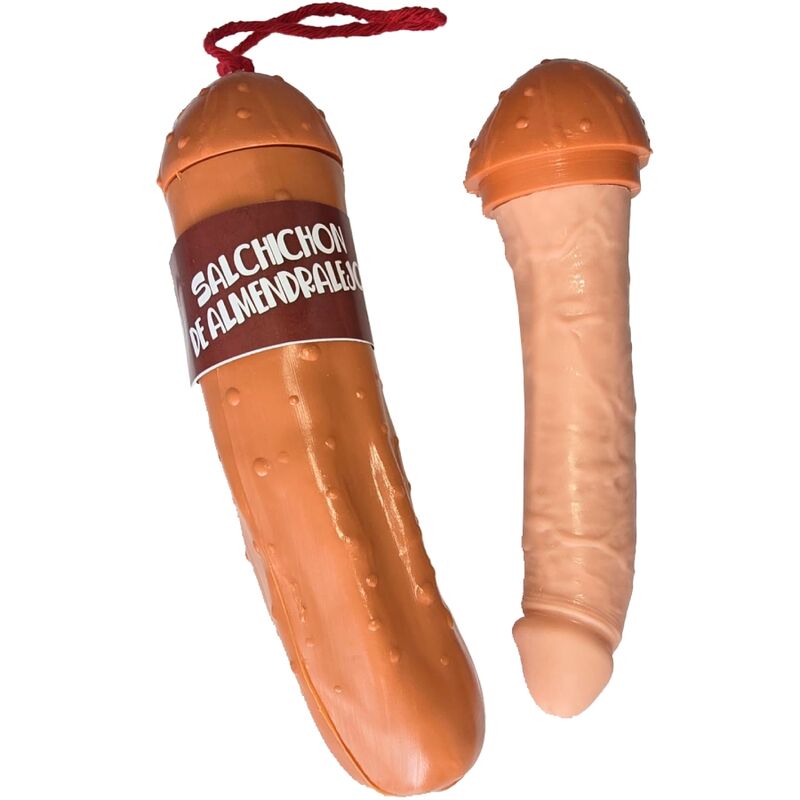 Dildo Salsicha Realista - Design Único e Seguro