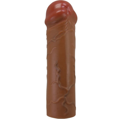 Manga de pénis PRETTY LOVE extensora com 2,5 cm de comprimento para aumentar o prazer e a circunferência.