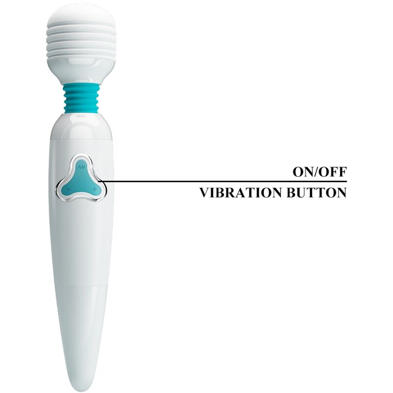 Vibrador Wand PRETTY LOVE Cloud com 7 Vibrações Recarregáveis