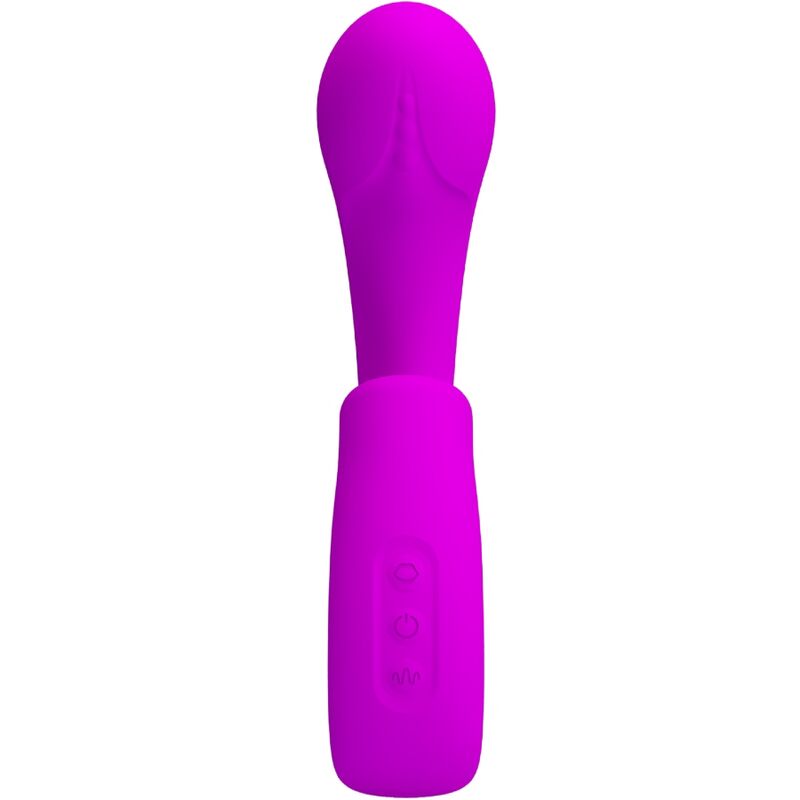 Vibrador PRETTY LOVE SIBEL para ponto G e clítoris roxo com 10 funções de vibração