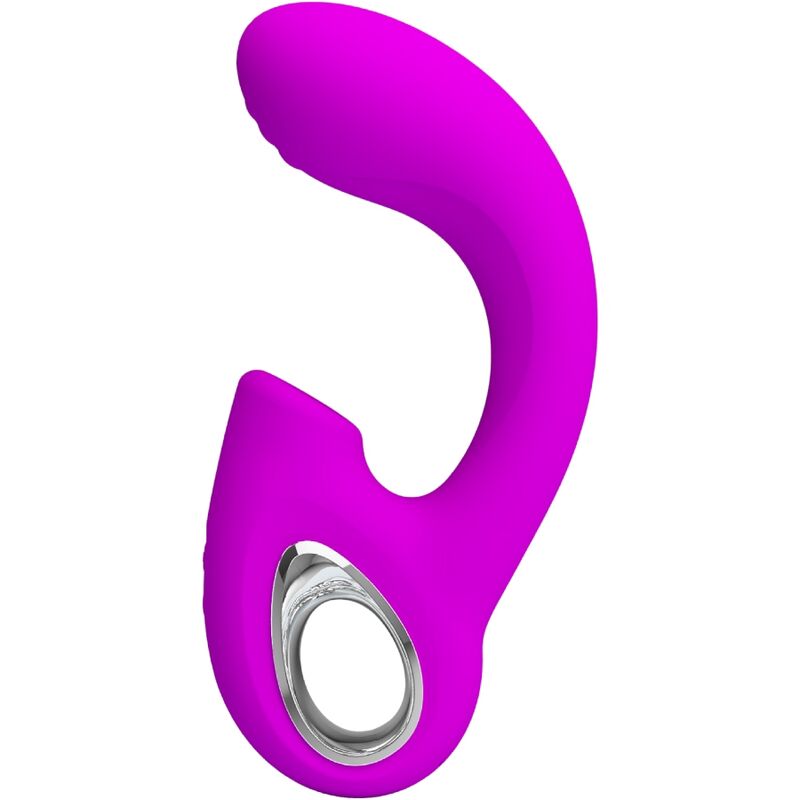 Vibrador PRETTY LOVE SIBEL para ponto G e clítoris roxo com 10 funções de vibração