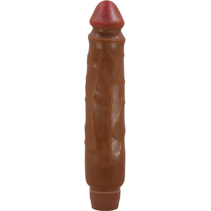 Close-up of the BAILE Vibrador Realista Jack 26 CM Mulato, showing its realistic texture and design.