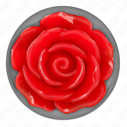 PLUG ANAL ROSA VERMELHO TAMANHO S