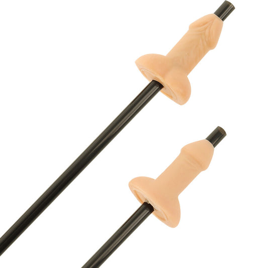 Canudos de Festa com Formato de Pénis - Pack de 10