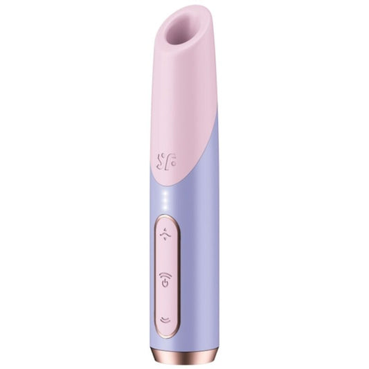 Satisfyer Estimulador Clitoriano Bold Kiss Wave 4D Air Pulse Rosa/Violeta