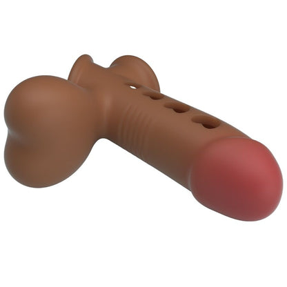 PRETTY LOVE Manga Peniana Tyronn com Airbag inflável, detalhes do design em silicone.
