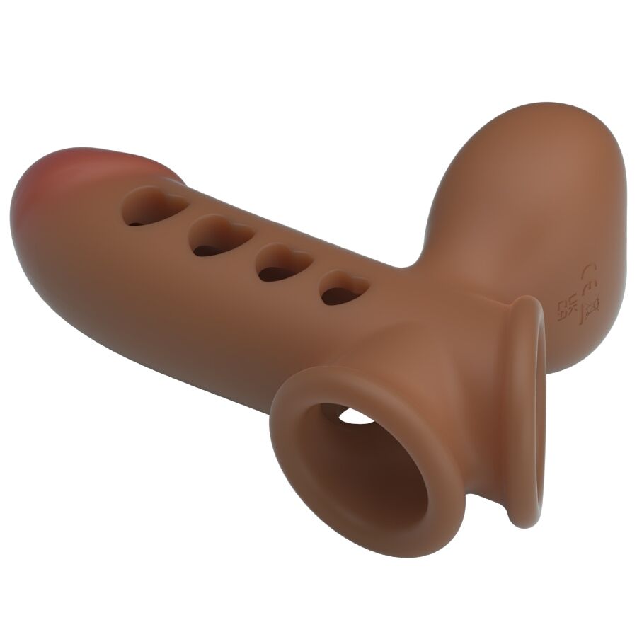 PRETTY LOVE Manga Peniana Tyronn com Airbag inflável, detalhes do design em silicone.