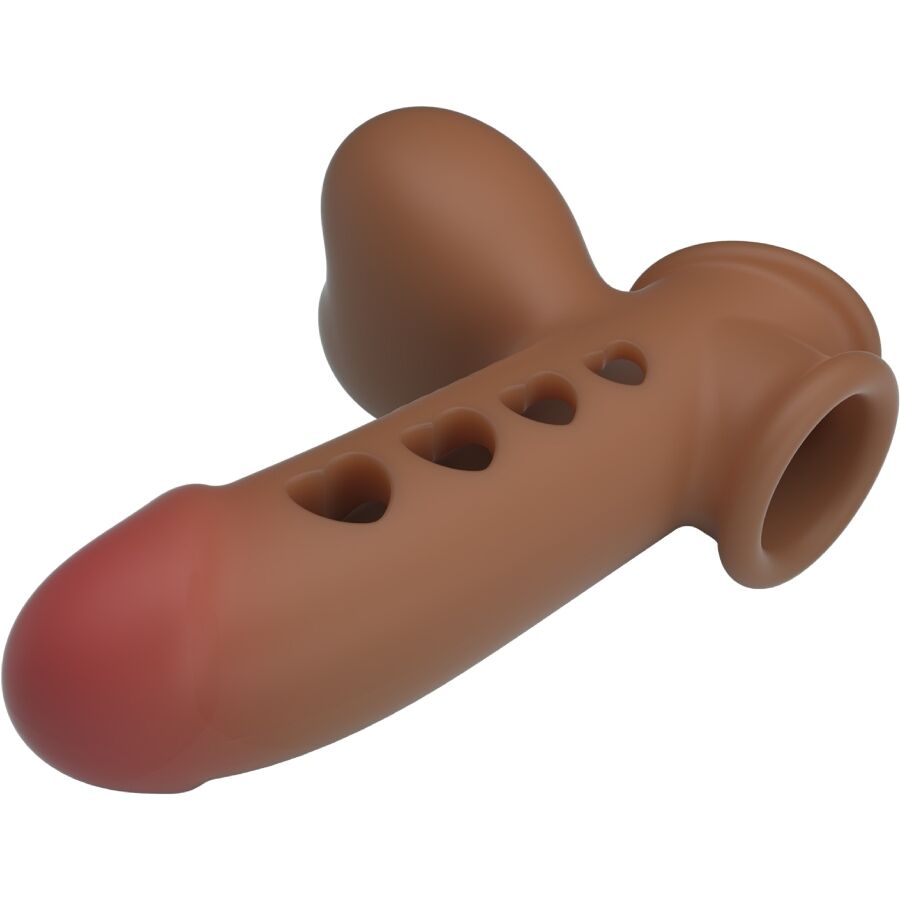 PRETTY LOVE Manga Peniana Tyronn com Airbag inflável, detalhes do design em silicone.