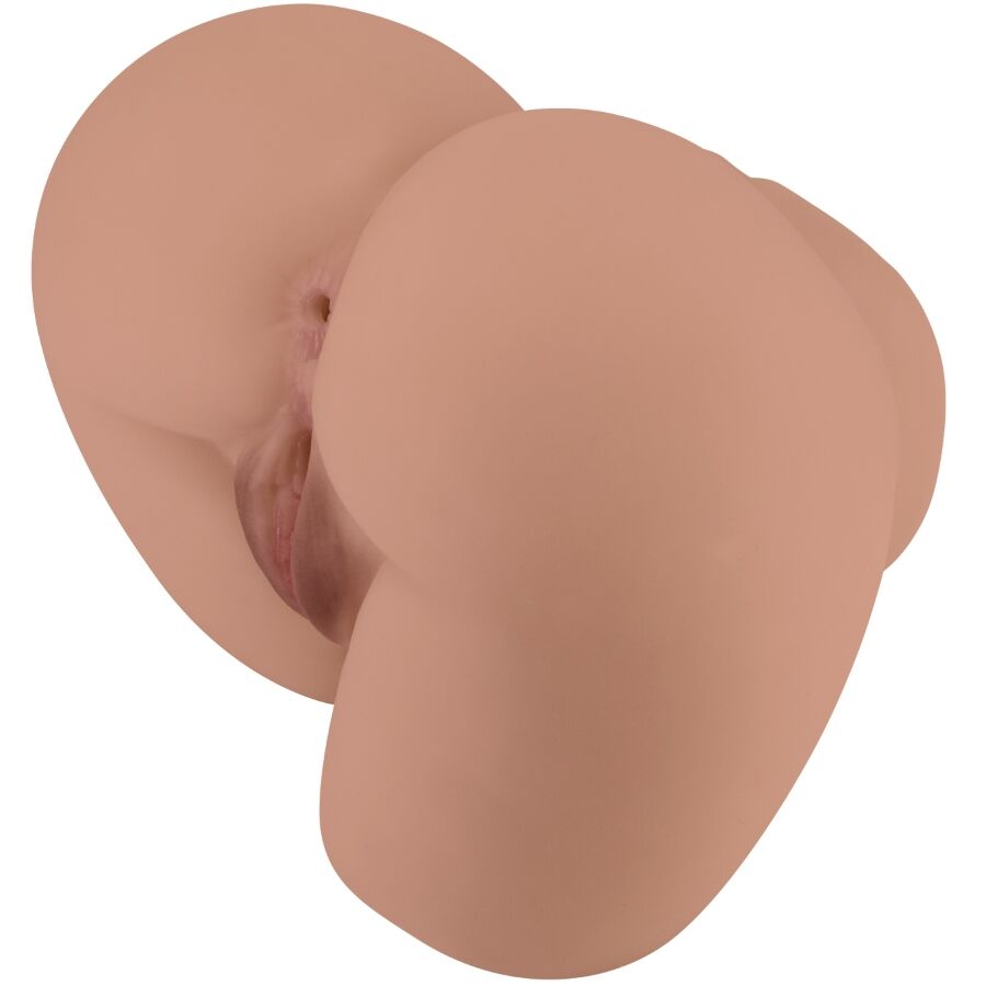 Vibrador com Vagina Realista, Ânus e Controle Remoto